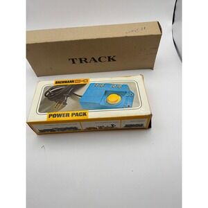 Bachmann HO Scale Train Power & Track Add-On Bundle – AS IS Not Tested
